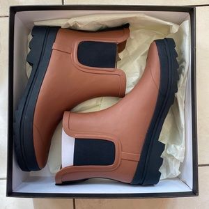 J Crew women rain boots size 9